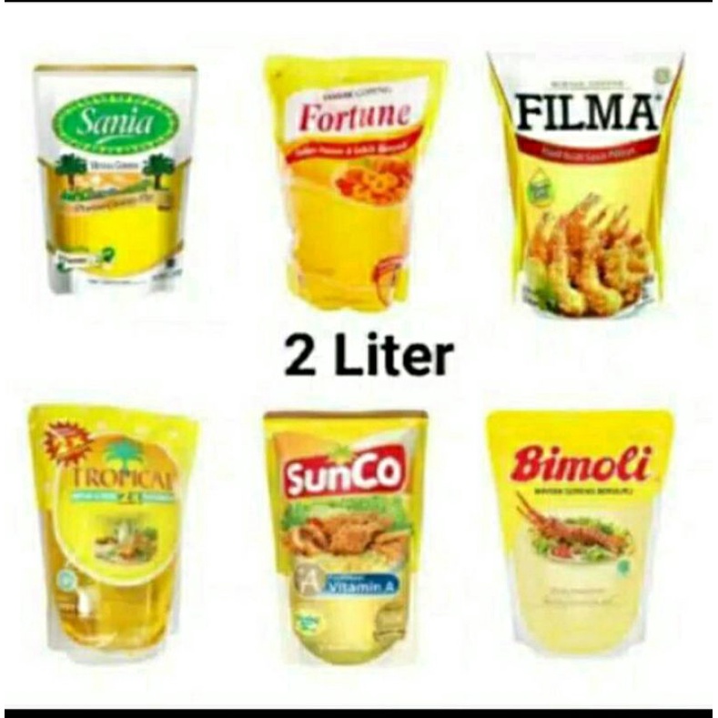 

minyak kemasan 2 liter