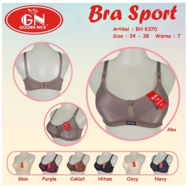 BH GOLDEN NICK SPORT BRA