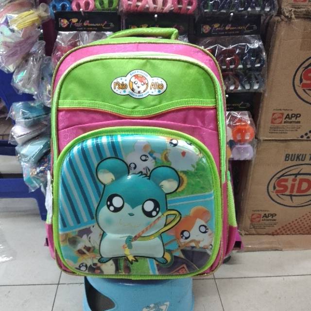 Tas timbul kids PALO alto anak wanita SD