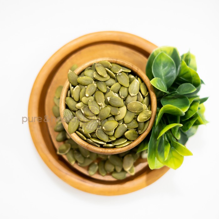 

Q12 Pumkin Seed Organic 1 Kg Biji Labu Pepita Kupas Natural Super Food Dw51qs