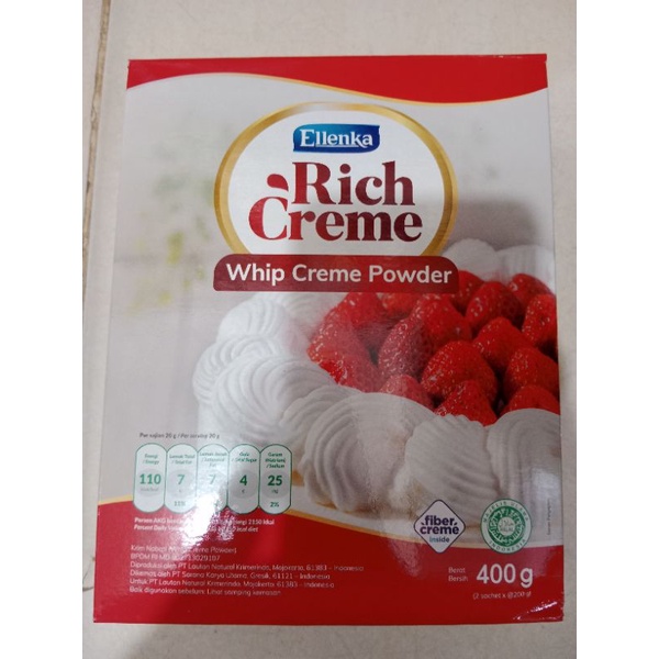 

Rich Cream Ellenka 400g