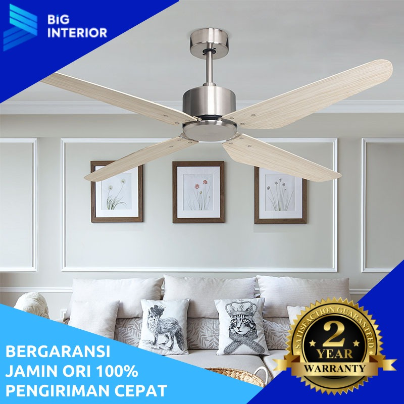 Kipas Angin Gantung Plafond, MT Edma, 52in Orbit, Remote Control