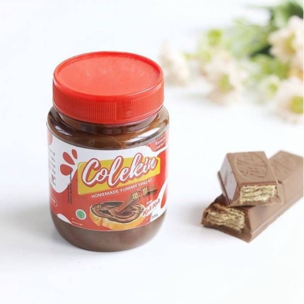 

Colekin - Selai Coklat Toping Kitkat ( Katkat Chocolate ) 200 gr KATKAT CHOCOLATE