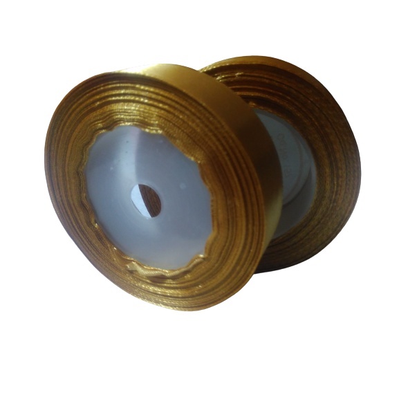 

Pita Satin Coklat Muda Ukuran 3/4 inhc /2cm Per Roll