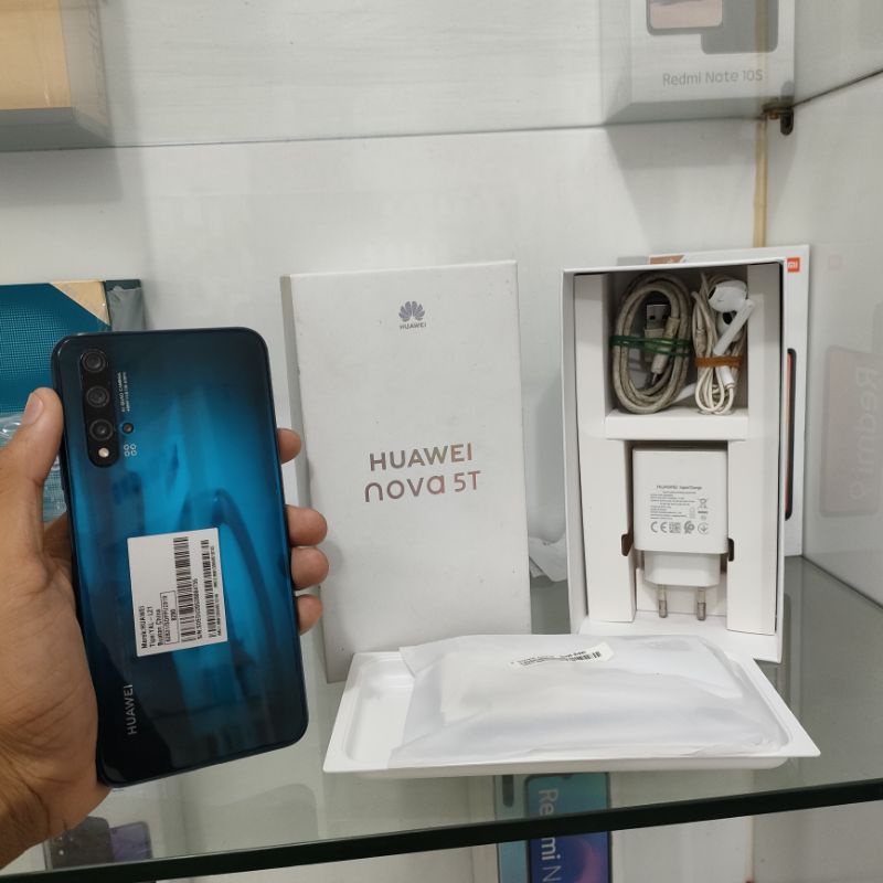 HUAWEI NOVA 5T 8/128 SECOND FULLSET ORI