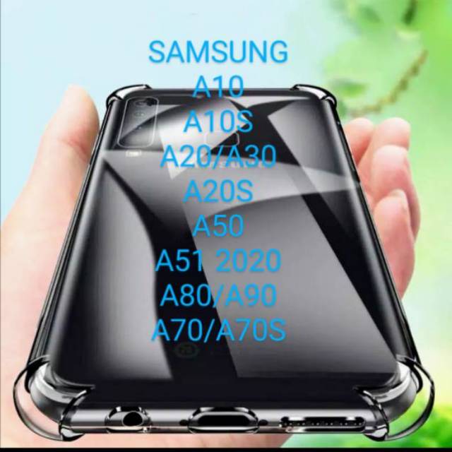 SAMSUNG A10 A10S A20 A30 A20S A50 A51 A80 A90 A70 A70S CASE CASING SILICON SOFTCASE TPU ANTI CRACK