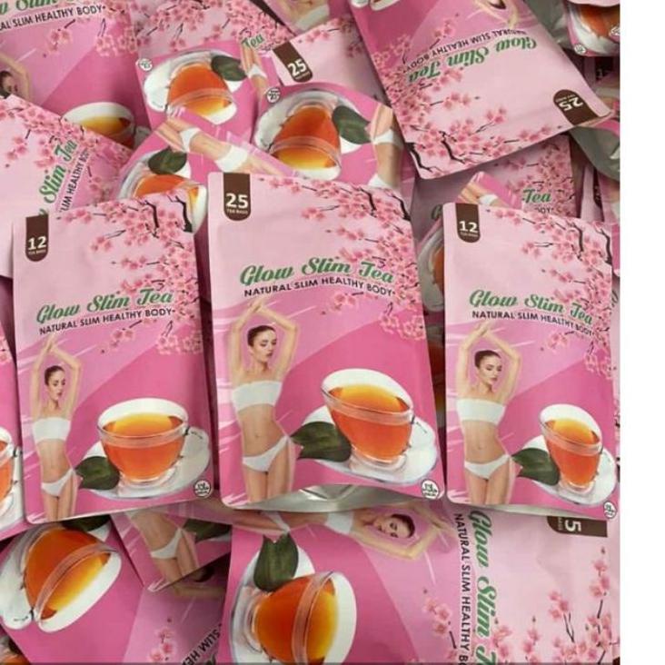

[KODE WHVEC] GLOW SLIM TEA / TEH PELANGSING ISI 12 PCS 25 PCS