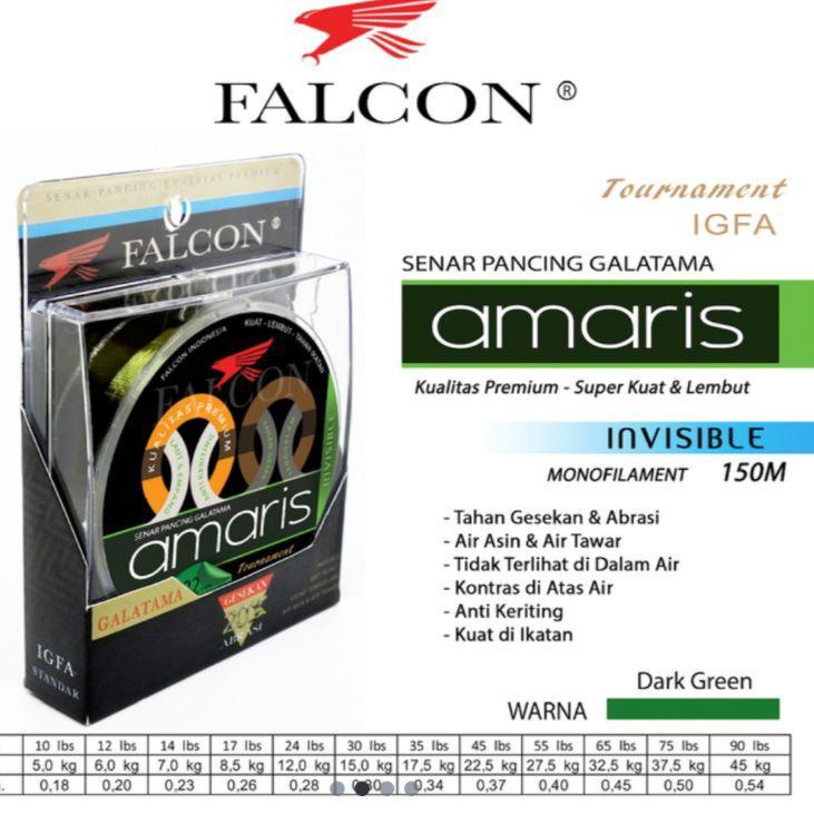 ✯ Senar Pancing Falcon AMARIS 150 Meter / GALATAMA ✿
