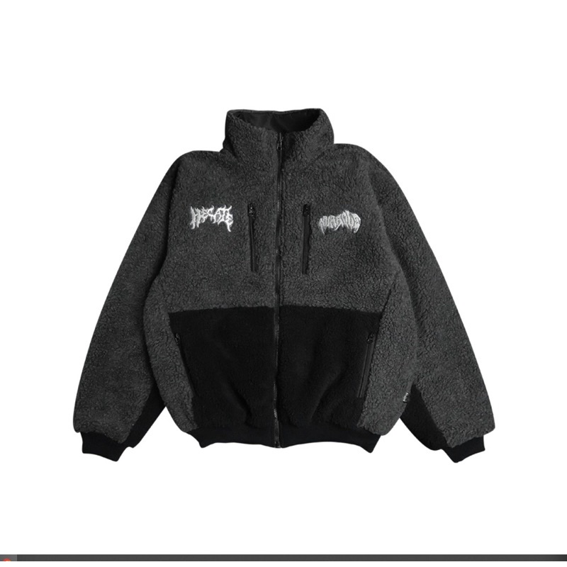 Hecate x Miracle Mates Sides Faux Sherpa Jacket