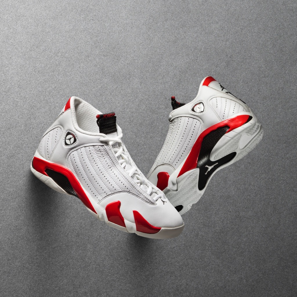 Jordan 14 Candy Cane Foot Locker