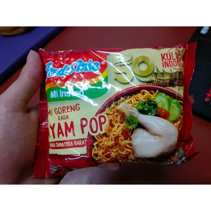 Mie Indomie goreng Ayam Pop