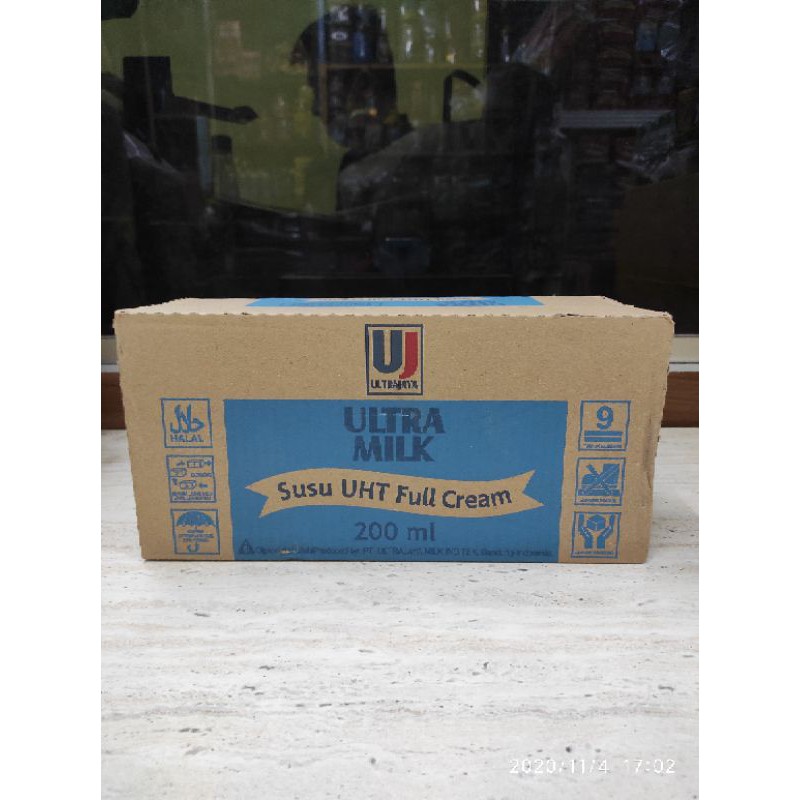 Susu Ultra 200 ml (1 dus isi 24 pcs)