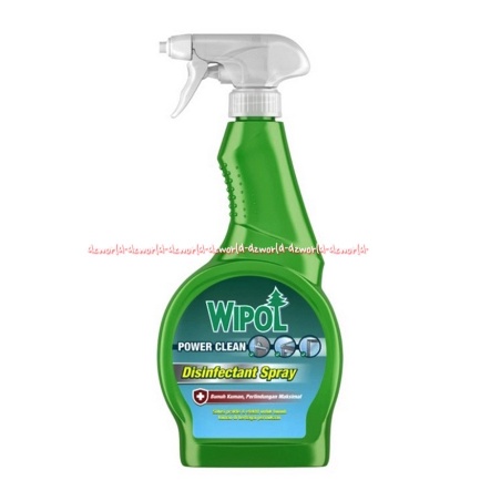 Wipol Power Clean Disinfectant Spray 500ml Cairan Pembersih Anti Kuman Antiseptik Wippol Sprey