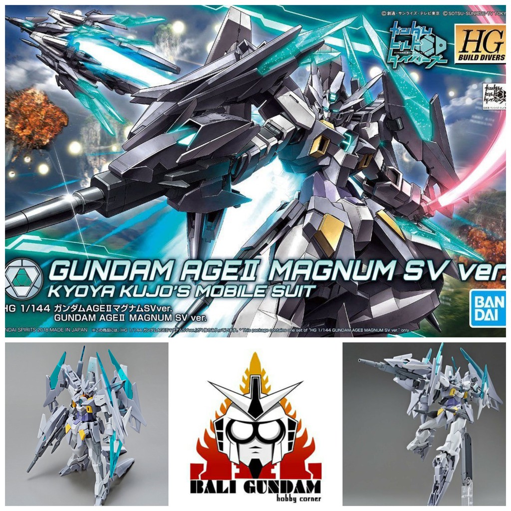HG 1/144 AGE-IIMG-SV GUNDAM AGE II MAGNUM SV VER.