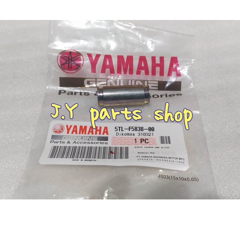 BOSH BOH SLEEVE CALIPER KALIPER REM DEPAN BAGIAN BAWAH MIO LAMA ORIGINAL YGP 5TL-F5838-00