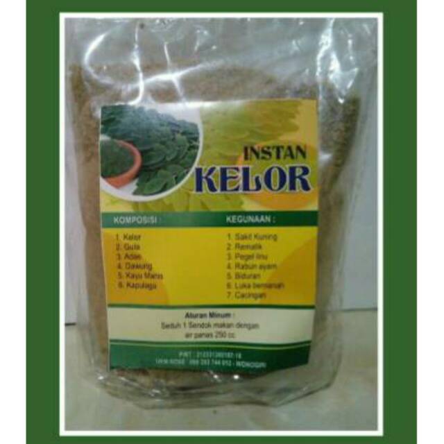 

BUBUK Kelor REBUS Seduh TRADISIONAL Jamu