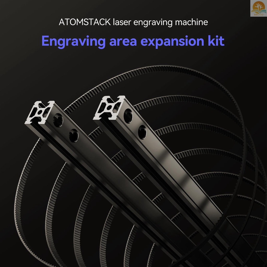 Mesin Ukiran Laser ATOMSTACK Ekstensi Area Y-axis 850x410mm Untuk A10 Pro / X7 Pro / S10 Pro / A5 M50