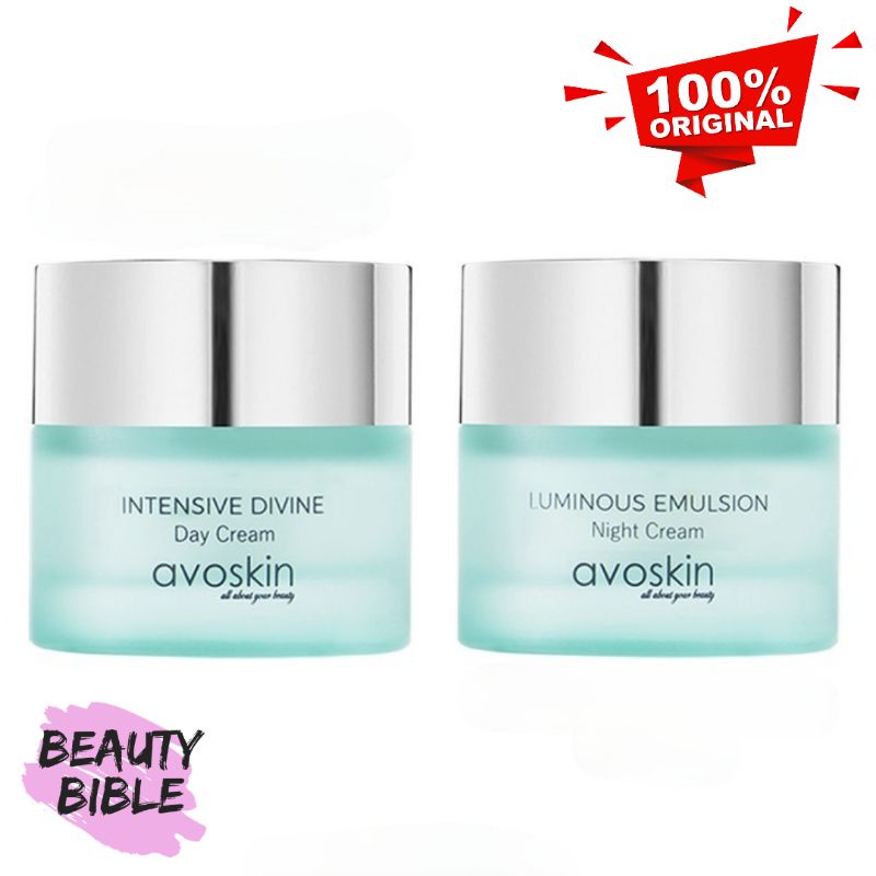 [BPOM] AVOSKIN Intensive Divine Day Cream / Luminous Emulsion Night Cream / Ultra Brightening Cream 