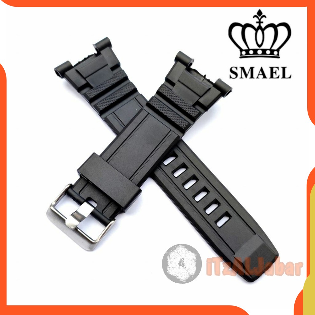 Tali jam tangan SMAEL 1379 rubber strap Tali jam SMAEL 1379