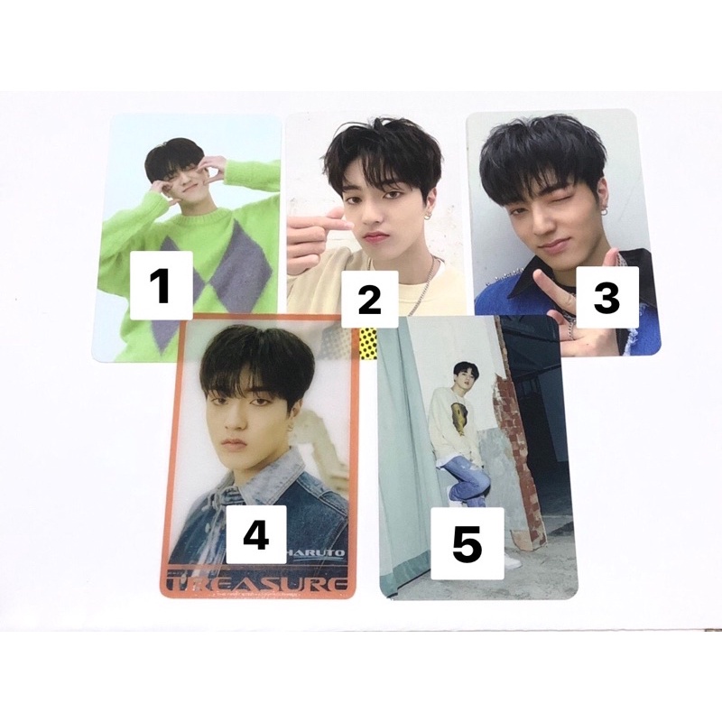 Photocard official Haruto Treasure