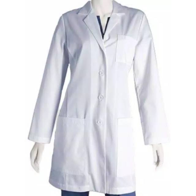 JAS LABORATORIUM TANGAN PANJANG COTTON OXFORD / JAS PRAKTEK / JAS LAB PRAKTEK / JAS LAB RUMAH SAKIT