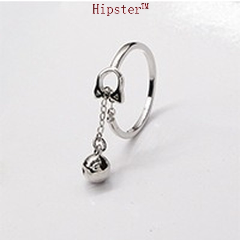 Design Personality Fashionable Asymmetric Long Simple Silver Earrings