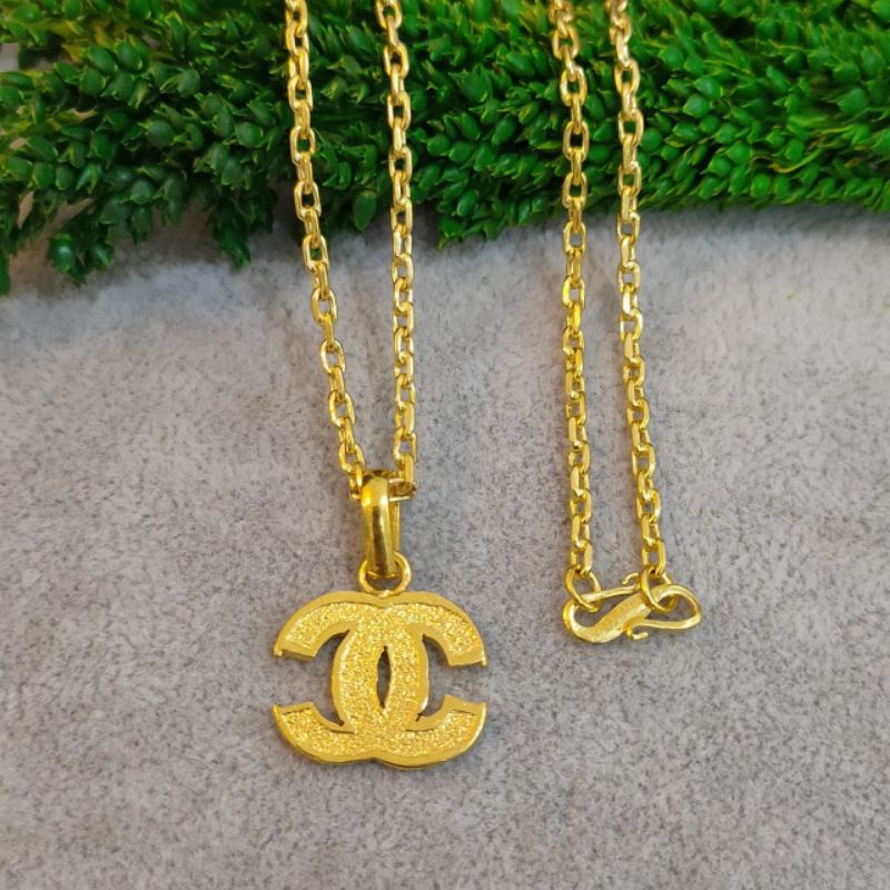 KALUNG MAS SEPUHAN BERLAPIS KRISTAL