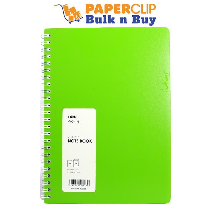 

NOTEBOOK A5 DAIICHI DPR25A5426060 GREEN