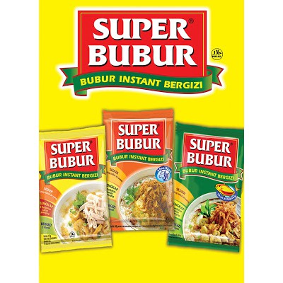 

Super bubur rasa ayam / abon sapi