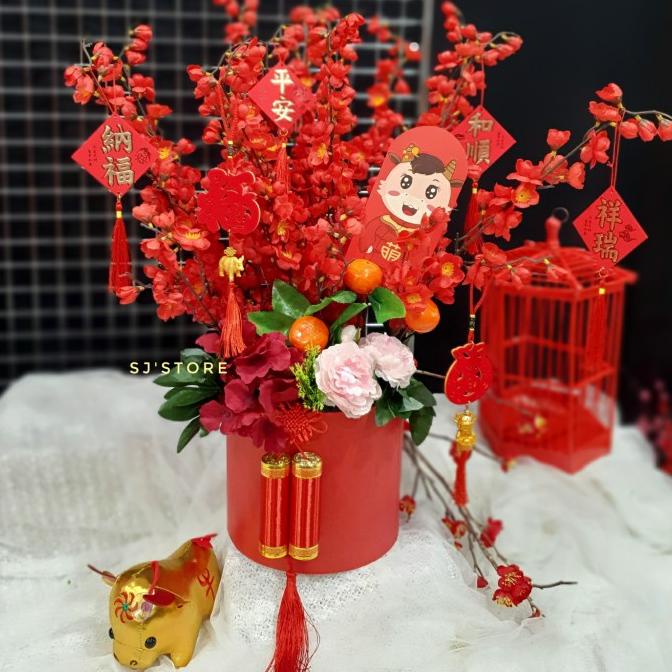 

BOX HIASAN IMLEK SAKURA PARCEL CHINESE NEW YEAR FVV54DC41