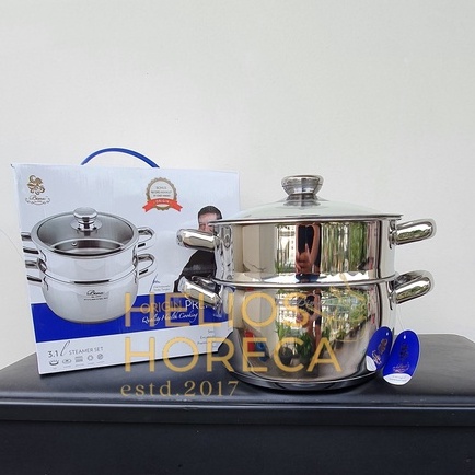 Bima Origin Premiere Panci Steamer Susun Set