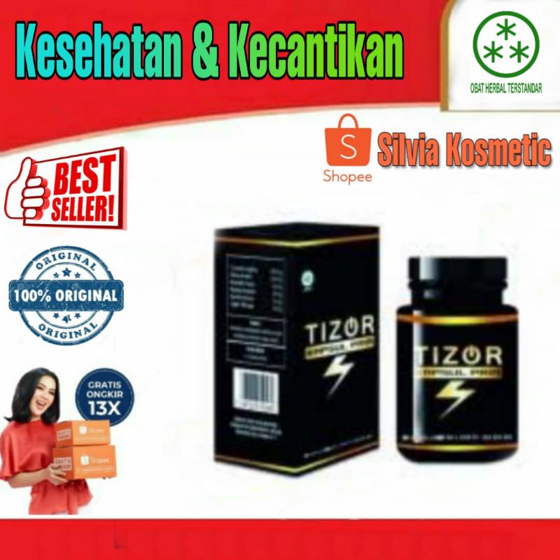 Tizor Obat Asli Impotensi Dan Prostat Aman Bpom di jamin Original Dan Berkualitas