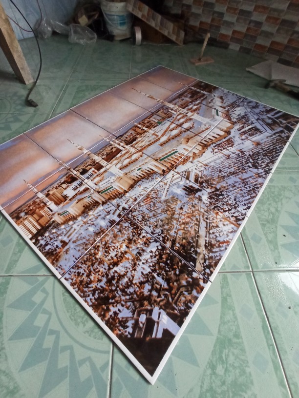 Panel Keramik Dinding 15x20x25xm Masjid Nabawi