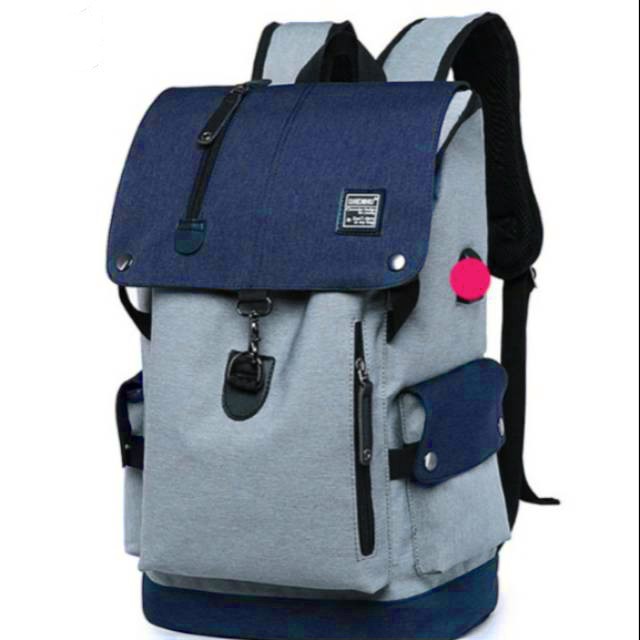 RANSEL CHUNJI VS BOMBER - Tas Ransel Backpack Wanita Pria A