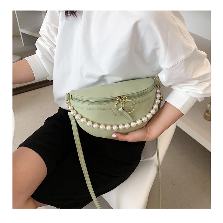 TAS SELEMPANG WANITA OIKO CLARIS WAIST BAG / TAS FASHION IMPORT KOREA