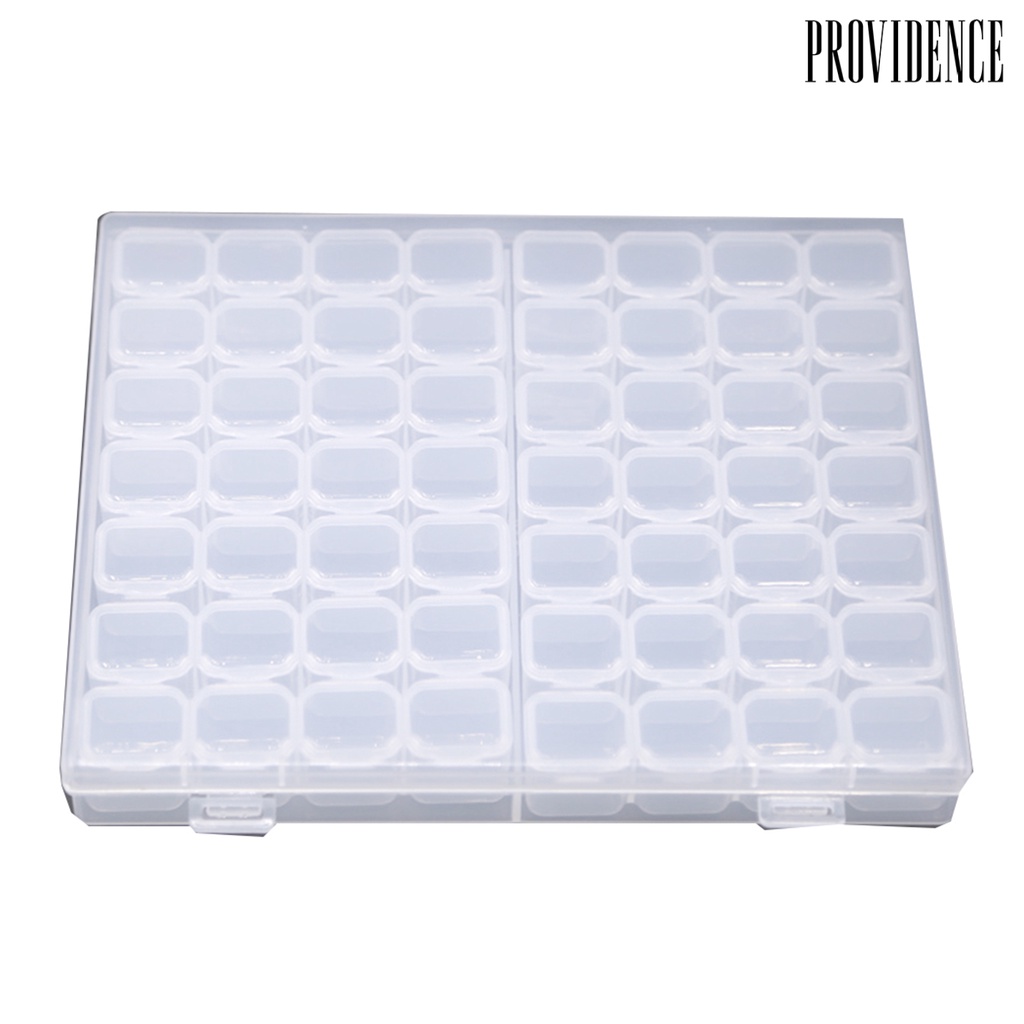 Providence Nail Art Storage Box 56 Grid with Lid High Quality PP Practical Nail Art Storage Case for Home