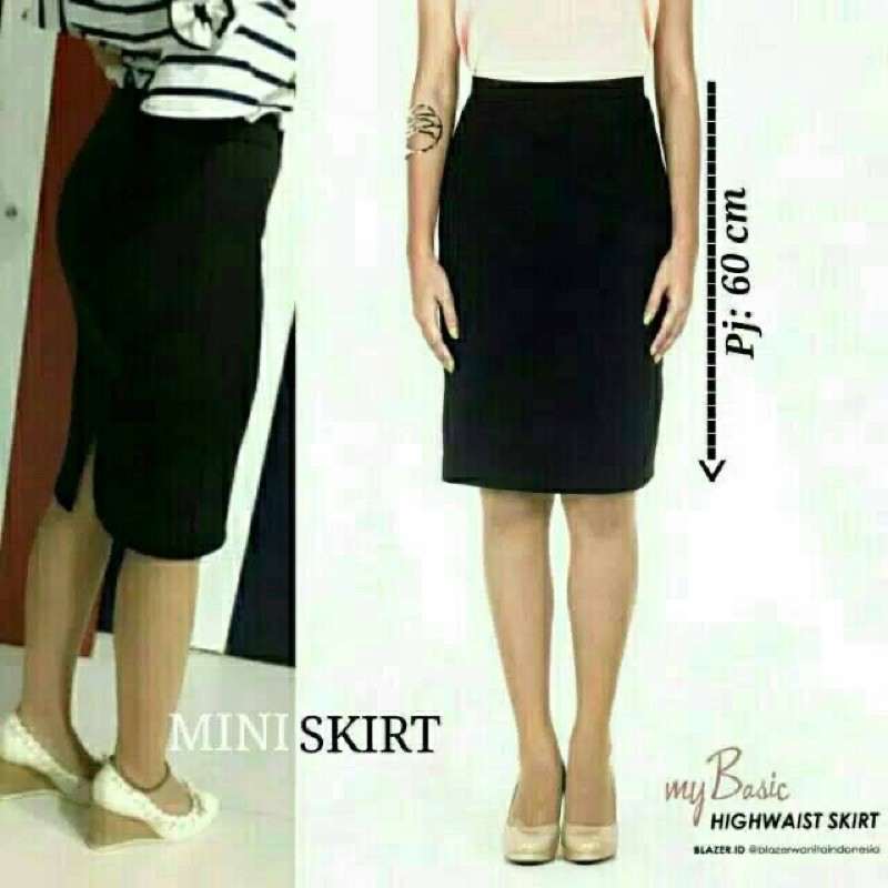 rok span/ rok midi/ rok pendek /rok mini /rok korea/ rok kekinian /rok hitam