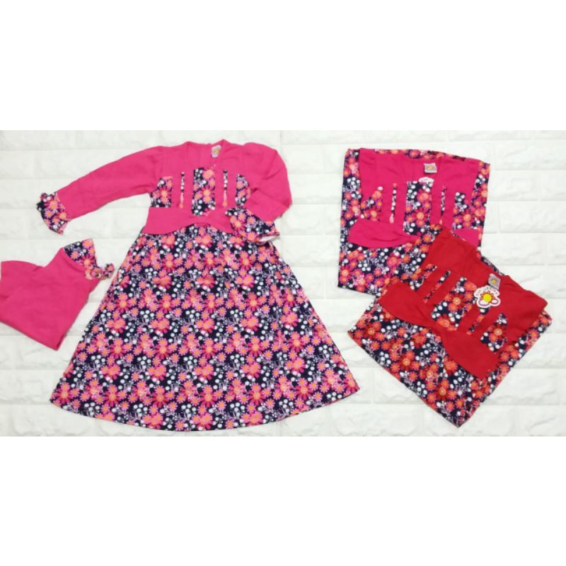 muslim gamis anak perempuan sunshine