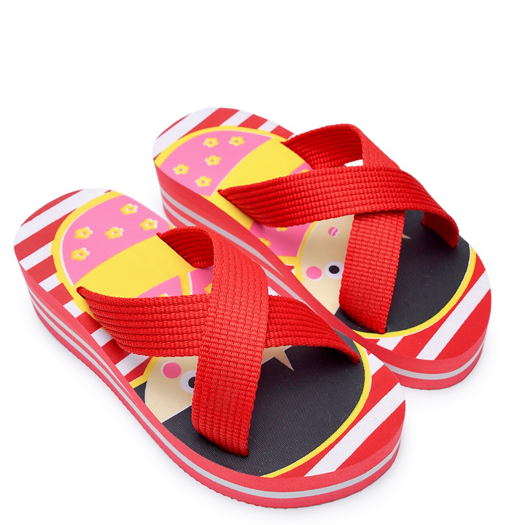 DNOIR Sandal Anak Perempuan SELOP2530 MERAH