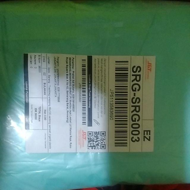 Trashbag Wrapping 60x100 Kantong Sampah Organik Plastik Singkong Telobag