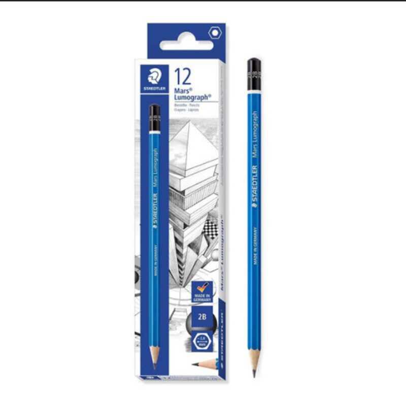 

pensil staedler biru 2B