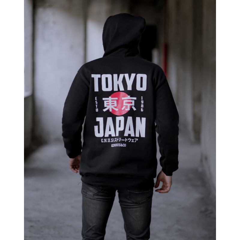 (HODIE JAPAN) JAKET HODIE JAPAN GENIUS ORIGINAL - JAKET HODIE PRIA JAPAN -NEW ARTIKEL GNIUS