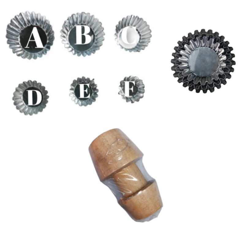 Cettakan pie mini | Loyang kue pie susu mini