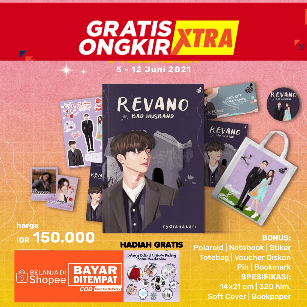 Novel REVANO: BAD HUSBAND karya Rydianasari-PAKET RAY
