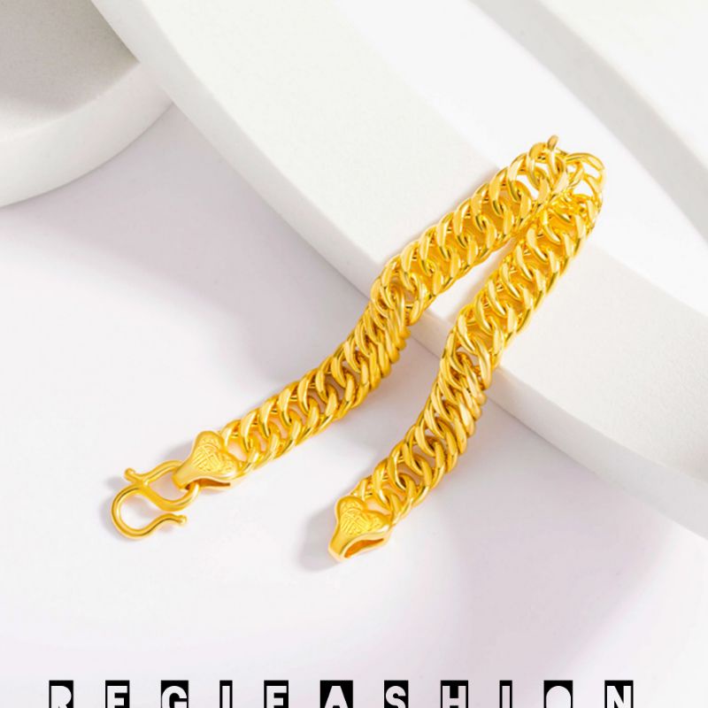 Gelang Wanita Rantai Gold 20CM Gelang Wanita Anti Karat