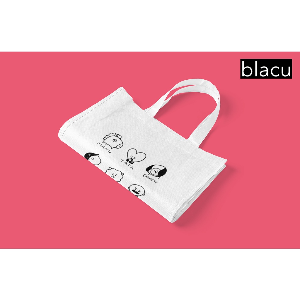 Tote Bag BT Dua Satu karakter