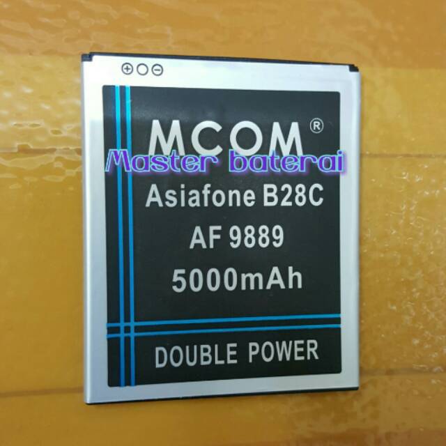 Baterai AsiaFone Asia Fone AF 9889 AF9889 B28C B 28 C B 28C Double IC Protection