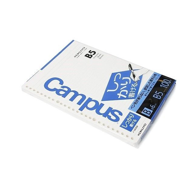 

Binder | Isi Binder Kokuyo Campus Loose Leaf Paper -B5 -6Mm Rule -26 Holes-100 Kualitas Terbaik