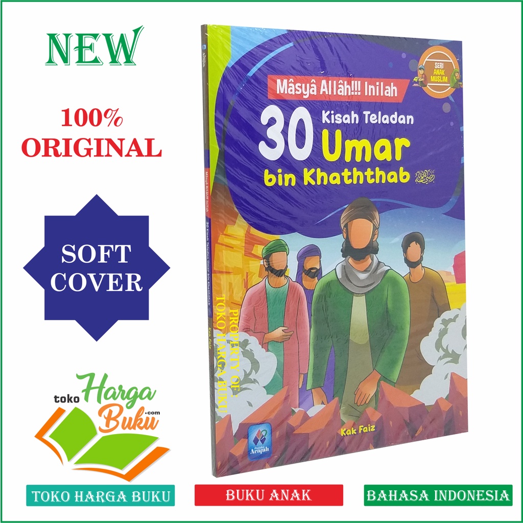 Foto Masya Allah Inilah 30 Kisah Teladan Umar bin Khaththab Penerbit Pustaka Arafah