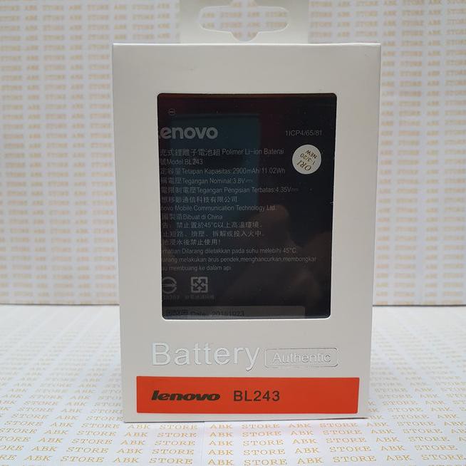 5a7o batre baterai battery lenovo a7000 a7700 a7700+ plus bl243 ori 100% nmwc